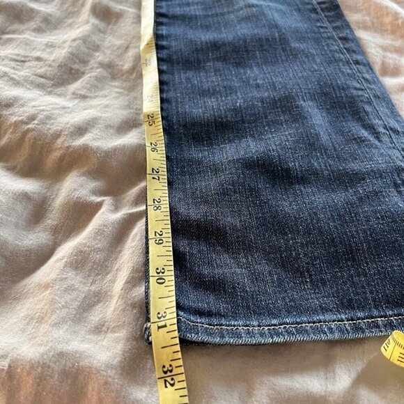 Women’s Star Low Rise Bootcut Blue Jeans 28 x‎ 32 Y2K Grunge 90s - Picture 9 of 9